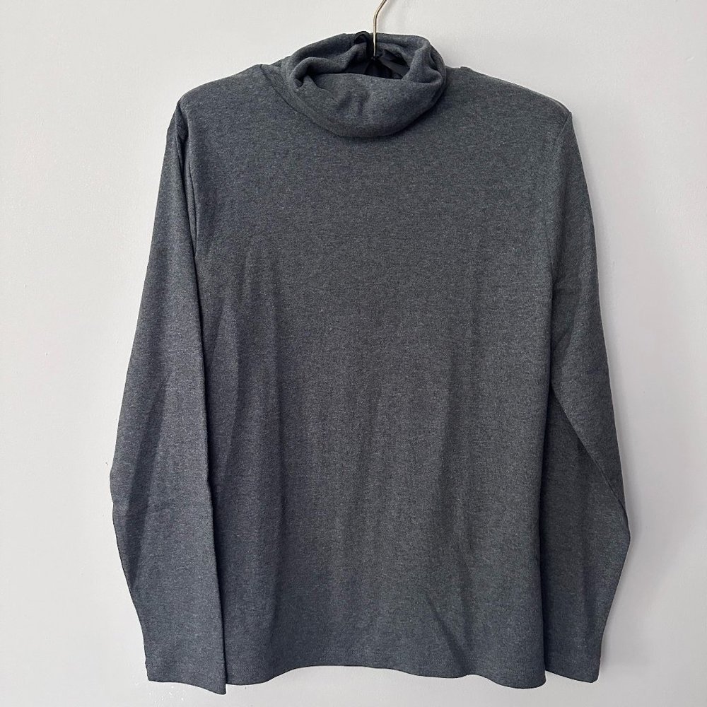 Cozy Comfort & Classic Style: Talbots 100% Cotton Turtleneck - Shop Now!